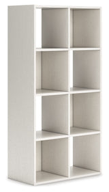 Signature Design by Ashley Aprilyn Farmhouse 8 Cube Storage Organizer or Bookcase, Whitewash Signature Design by Ashley