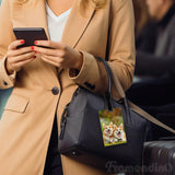 Framendino, 30 Pack Rectangular Sublimation Luggage Tag Blanks Travel Bag Tags with Double Sided Strap Framendino