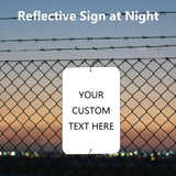 Acuxiaza White Blank Metal Signs : 18 x 12 Inches Rust Free Aluminum Blank Aluminum Sign Metal Signs Customized for Home Decor Business Indoor Outdoor Acuxiaza