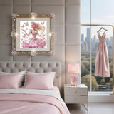 5D Diamond Art Kits for Adults,Dancing Young Woman Special Shape Diamond Painting Kits for Beginners,Butterfly DIY Crystal Paint by Diamonds Dots Gem Art Craft for Home Decor 11.8x11.8 Inch Acelii