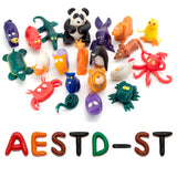 Polymer Clay 52 Colors, Modeling Clay for Kids, Non-Sticky Oven Bake Clay with Sculpting Tools and Accessories, Halloween Christmas Gift for Children and Artists Aestd-ST