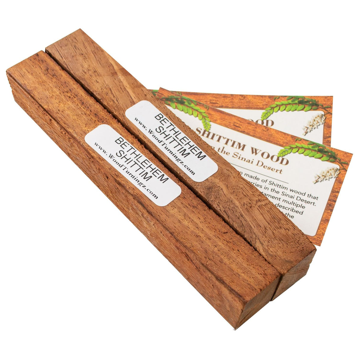 WOODTURNINGZ Bethlehem Shittim Wood Pen Blanks WOODTURNINGZ