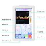 Smartstitch S-1001 Upgraded Embroidery Machine with 10 Needles, 1200SPM Max Speed, 7" Touch Screen, 9.5"x14.2" Embroidery Area, New Gen of Commercial Embroidery Machine for Flat, Hat, T-shirt and more smartstitch