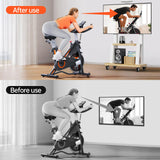 Mobile TV Stand Rolling TV Cart with Wheels for 32-75 Inch Flat/Curved Led/LCD/OLED Portable Floor TV Stand with Shelf, Height Adjustable Heavy-Duty Holds up to 180lbs,Max VESA 600 * 400mm (White) BEISHI