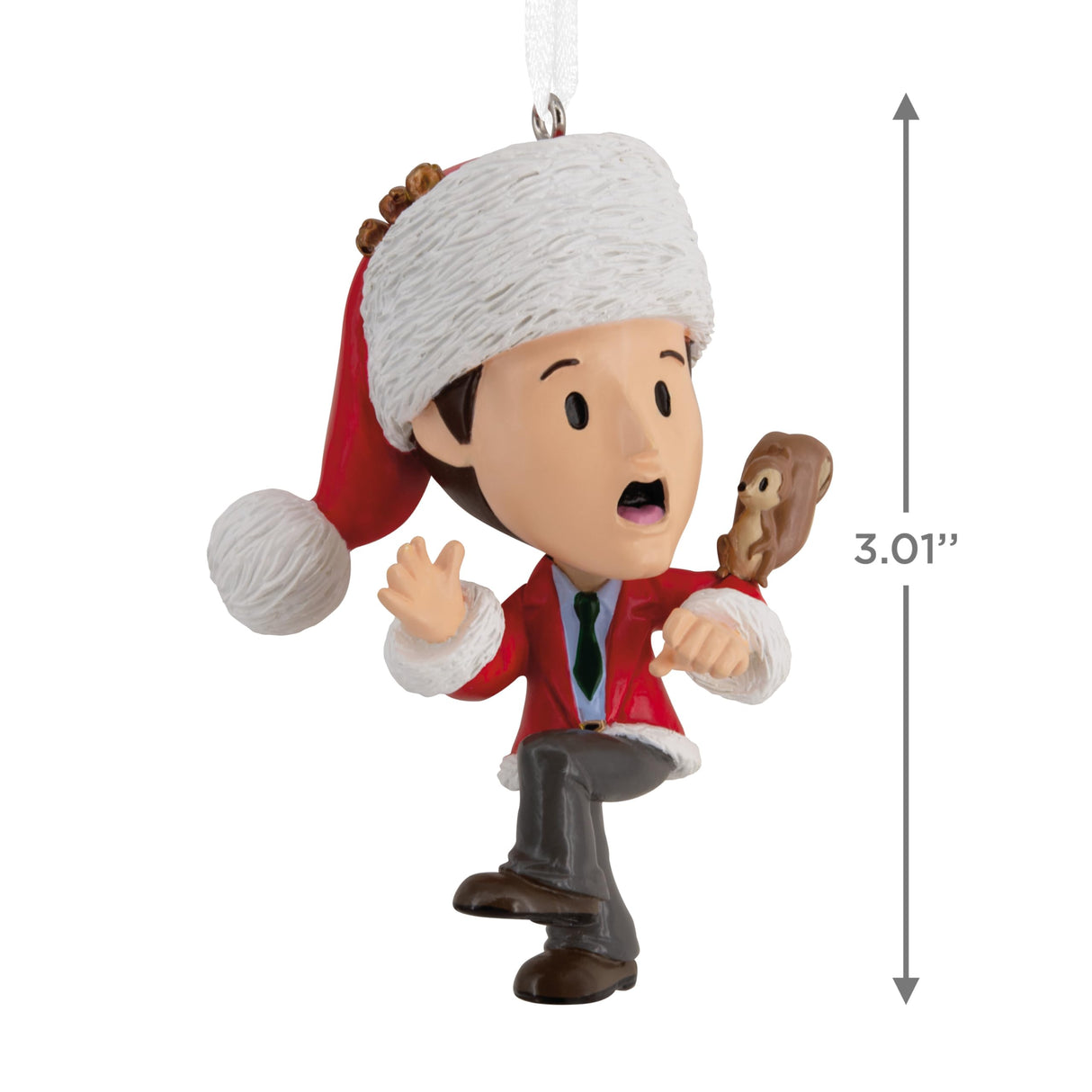 Hallmark National Lampoon's Christmas Vacation Clark Griswold with Squirrel Stylized Christmas Ornament Hallmark