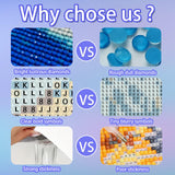 Ycydilirab Sea Turtle 5D Diamond Art for Adults-Diamond Painting for Adults,Sea Turtle Gem Art for Adult Perfect for Relaxation and Home Wall Decor 12x16inch Ycydilirab