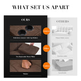 COLAMY Futon Sofa Bed-Fabric Small Couch, Convertible Sofa Bed with 2 Cup Holders, Removable Soft Armrest, Adjustable Backrest for Dorm/Bedroom/College COLAMY