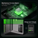 ELEGOO Saturn 4 12K MSLA Resin 3D Printer, 10 Inch Mono LCD, One-Click Auto Leveling, Intelligent Mechanical Sensor, COB + Fresnel Collimating Lens, Large Printing Size 218.88mmx122.88mmx220mm ELEGOO