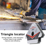 GUTIMORE 55LB Welding Magnet 3pcs,Heavy Duty Welding Magents and Clamps,Welding Magnet Arrow Holder,45 90 135 Degree Angle Holding Magnet, Easy for Welding or Soldering guti-more