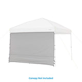 CORE Removable Sun Wall for Straight Leg Canopy Gazebo, Accessory Only, 10 ft x 10 ft CORE