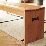 YLLSMGS Outside Bench Front Porch Bench Pine Farmhouse Armless for Kitchen Entry Way Hallway Living Dining Room Window Bedroom(Brown,100 * 32 * 45cm/39 * 13 * 18in) YLLSMGS