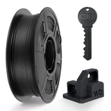 IEMAI PETG Carbon Fiber Filament 1.75mm, Matte Black PETG-CF, Heat-Resistant, High Strength & Rigidity 3D Printer Filament, 1kg Spool Designed for Complex Models and Functional Parts IEMAI