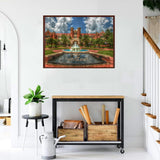 Tallahassee Florida United States Full Drill DIY 5D Diamond Painting by Number Unique Kits Home Wall Decor Crystal 12x16 Inch PUAGEMTI