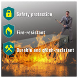 Under Bed Gun Safe Drawer for AR Rifle - Long Storage Case for Car Trunk Gun Storage - Rifle Safes for Home Rifle and Pistols, Horizontal and Vertical Gun Safe | 43.3‘’L x 13.8''W x 5''D Metateel