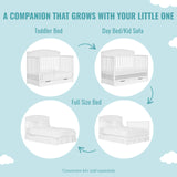 Dream On Me Storybrooke 5 in 1 Convertible Crib with Under Drawer Dream On Me