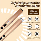 2 PCS Candle Lighter,Windproof Flameless Electric Lighter with LED Power Display ＆ Safety Switch, Upgraded Plasma USB Rechargeable Lighter for Birthday Camping BBQ (Champagne Gold) Beyio