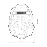Tough Built Drill Holster Pouch TB-CT-20-L Pocket Work Wear Belt Clip Tools ToughBuilt