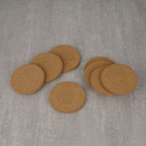 8 Pcs Drink Coasters with Holder, Thicker Cork Coasters for Drinks Absorbent for Coffee Table Wooden Coaster Set Tabletop Protection Cup Mat Bar Kitchen Living Room House Home Decor Housewarming Gift Adorever