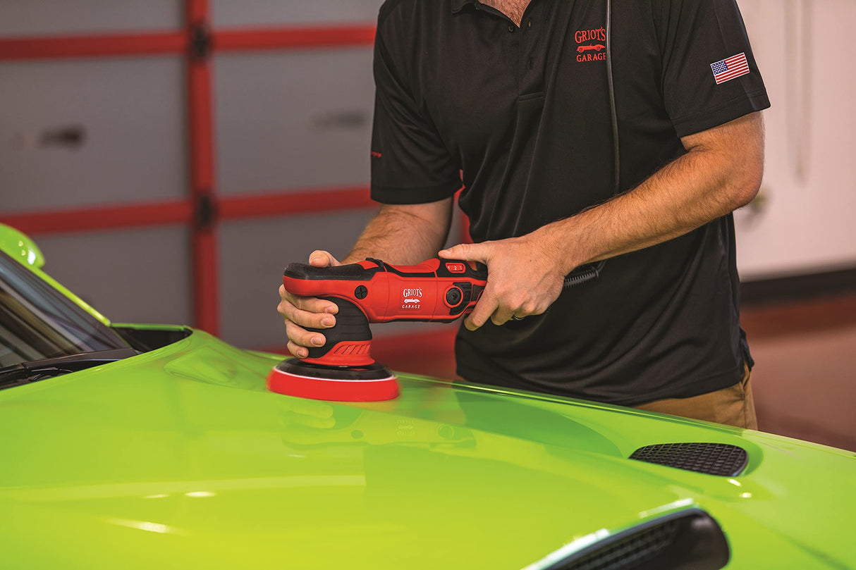 Griot's Garage G9 Random Orbital Polisher - Variable Speed 1,000 Watt 6 Inch Dual Action Polisher – Comfortable Ergonomic Design For Extended Use – Removes Scratches, Swirls, Oxidation & More! Griot's Garage