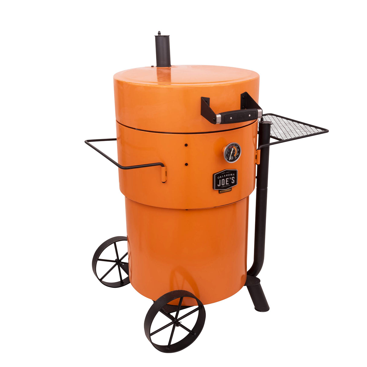 Oklahoma Joe's® Bronco Pro Drum Smoker, Orange - 19202100 Oklahoma Joe's