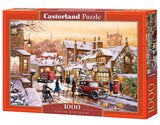 CASTORLAND 1000 Piece Jigsaw Puzzle, Vintage Winterland, Winter Puzzle, Snow, Adult Puzzle, Castorland C-104802-2 Castorland