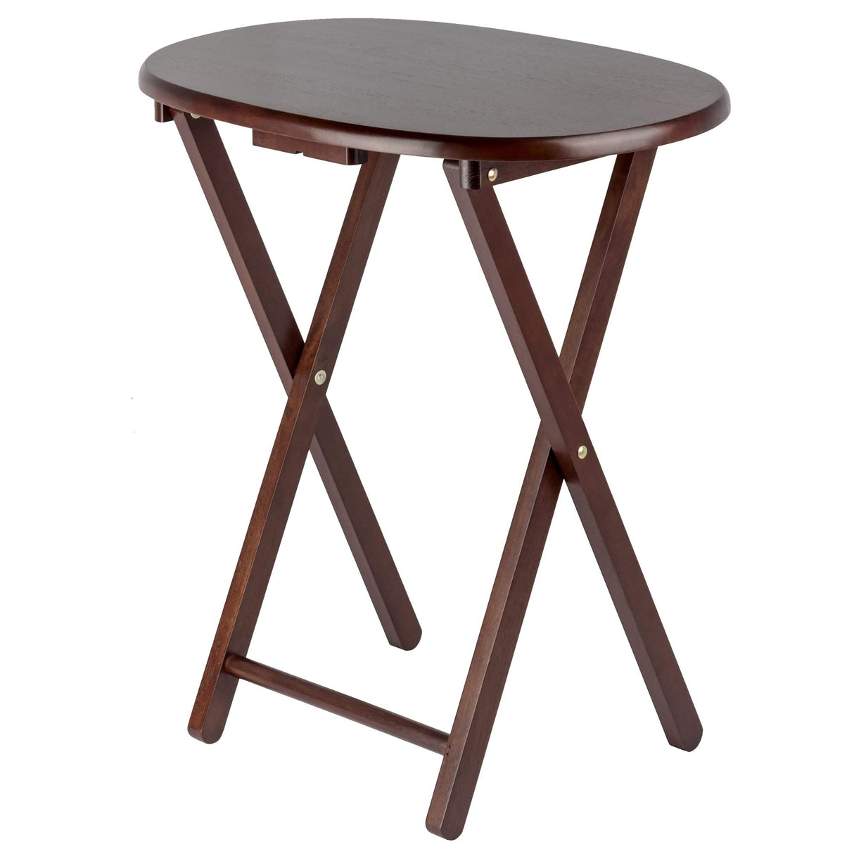 Winsome Nathan 5-PC Set Cappuccino Snack Table 23.7x15.83x25.51 Winsome