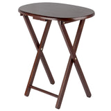 Winsome Nathan 5-PC Set Cappuccino Snack Table 23.7x15.83x25.51 Winsome