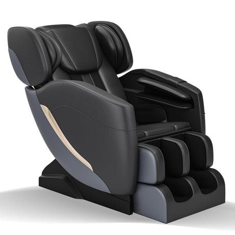 SMAGREHO 2025 Massage Chair Full Body, Zero Gravity Recliner with 6 Auto Modes, Foot Massage, Heating, Bluetooth, Black SMAGREHO