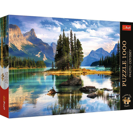 Trefl Spirit Island, Canada 1000 Jigsaw Puzzle Premium Plus Photo Odyssey 27"x19" Unique Photographic Series, Perfect Matching of Elements, for Adults and Children from 12 Years Old Trefl