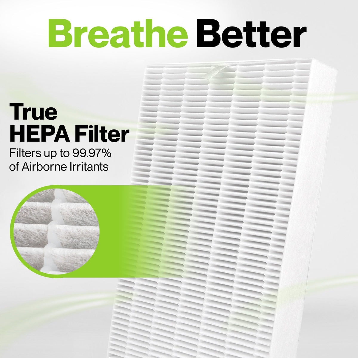 Durabasics 3 Pack of HEPA Filters Compatible with Honeywell Air Purifier Replacement Filters, Replacement for Honeywell Filter R, HEPA Filter R, HPA300, HPA 300 & HRF-R3 Durabasics