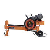 GarLUGH Log Splitter 9 Ton Household Electric Powered 2.7HP Horizontal Movable Fast Automatic Return Firewood Splitting Machine for Toughest Wood. GarLUGH