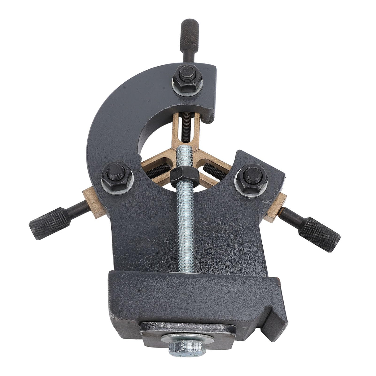 Wood Lathe Steady Rest, Aluminum Alloy Copper Multifunctional Mini Lathe Stabilizer, for 0618 CJ18 CJ0618A Hyuduo