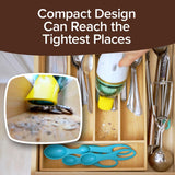 Duck Compact Cordless Vacuum by Horsepower, Gold Edition, Ultra-Powerful Upgraded Battery for Extra-Long Run Time, AS-SEEN-ON-TV, Strong Suction, Easy to Store, Portable & Rechargeable. Home & Auto Horsepower