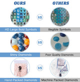 bestact Diamond Painting Kits,Diamond Art Kit for Adults Full Round Drill,Paint with Diamond for Gift,Wall Decor bestact