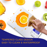 Food Scale with USB Rechargeable, Digital Kitchen Scale with 6 Units, High Precision to 0.04 oz /11lbs Capacity, Weight Range from 3g-5000g AZEUS