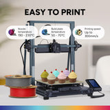 OVERTURE PLA Matte 3D Printer Filament 1.75mm, Matte PLA 1kg Cardboard Spool (2.2lbs), Dimensional Accuracy +/- 0.02 mm (Matte Light Gray) OVERTURE