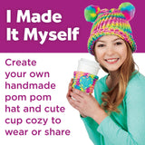 Creativity for Kids Quick Knit Loom Kit - Knitting Kit for Kids, Make Your Own Pom Pom Hat and Accessories, Knitting Loom Crafts for Kids Creativity for Kids