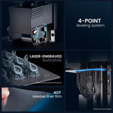 ELEGOO Saturn 3 Ultra MSLA 3D Printer with 10" 12K Monochrome LCD, Wi-Fi Transfer, ACF Release Liner Film, Desktop Resin 3D Printer with Large Printing Size of 8.62 x 4.84 x 10.24 inches ELEGOO