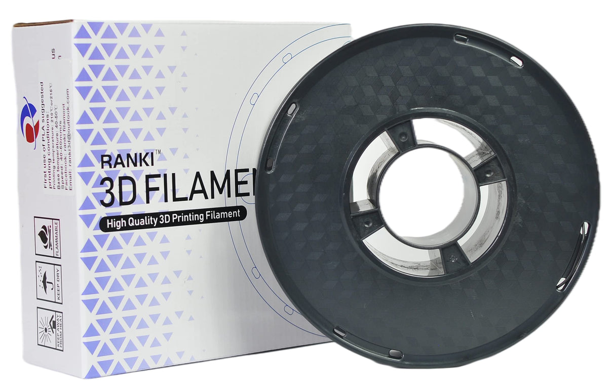 RANKI TPU Filament 1.75 mm Flexible TPU, 3D Printer Filament, Dimensional Accuracy +/- 0.05 mm, 98A,1kg Spool,Skin RANKI