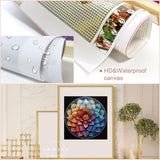 Sanjee Diamond Painting Kits for Adults, Mandala Diamond Art Kits for Beginner, 5D DIY Round Full Diamond Dots Paintings for Home Wall Decoration Gift, 12x12inch Sanjee