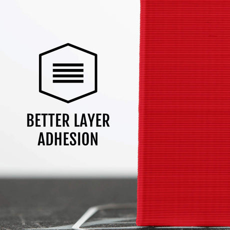 HATCHBOX 1.75mm Red PLA 3D Printer Filament, 1 KG Spool, Dimensional Accuracy +/- 0.03 mm, 3D Printing Filament HATCHBOX