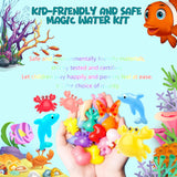 Pintada Magic Water Gel Kit for Kids – Create Squishy Water Pets with 24 Colorful Gels & 18 Molds! DIY Science Toys, Sensory Play, Glow in The Dark Crafts for Girls Boys Ages 6-12 Pintada