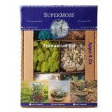 SuperMoss (90422) Beach Terrarium DIY Kit – Create Stunning Nature-Inspired Mini Gardens – Perfect for Home Decor, Office Gifts, and Plant Lovers, Appx 4 Oz SuperMoss