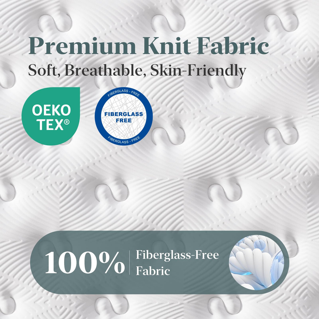 FP FLEXPEDIC Full Mattress, 14 Inch Cooling Gel Memory Foam Mattress, Breathable Hybrid Pocket Spring Firm 7-Zone Matelas, Pressure Relief, Fiberglass-Free & CertiPUR-US, No Odor FP FLEXPEDIC