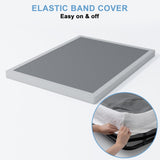 HOBINCHE 3 Inch Queen Size Box Spring, Low Profile Box Spring for Queen Bed,Heavy Duty Mattress Foundation, Metal Bed Base,Easy Assembly/Noise Free HOBINCHE