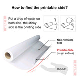 A-SUB Sublimation Paper Roll 105gsm 13 Inch x 110 Feet Quick Drying Compatible with Inkjet Printer A-SUB