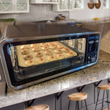 WMKGG 12 inch Air Fryer Parchment Paper Squares, 100 Sheets Unbleached Pre-Cut Baking Disposable Paper Liner for Ninja Foodi Flip SP101/SP201/SP301/SP351, Cuisinart Toaster Oven, Microwave WMKGG