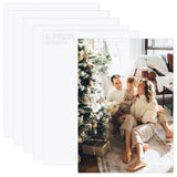 Framendino, 6 Pack Sublimation Aluminum Photo Sign Metal Blank Photo Board for Sublimation Picture Panel Wall Art Aluminum Plate (8x12 Inch) Framendino