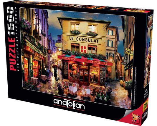 Anatolian Puzzle - Meet Me in Paris, 1500 Piece Jigsaw Puzzle, Code: 4552, Multicolor