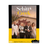 AQUARIUS Schitt's Creek Cast Puzzle (500 Piece Jigsaw Puzzle) - Glare Free - Precision Fit - Officially Licensed Schitt's Creek Merchandise & Collectibles - 14 x 19 Inches AQUARIUS